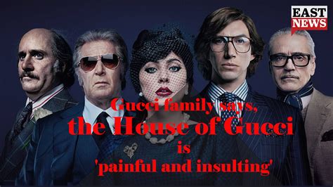 gucci is evil|House of Gucci: Family hits out at 'insulting and painful' portrayal.